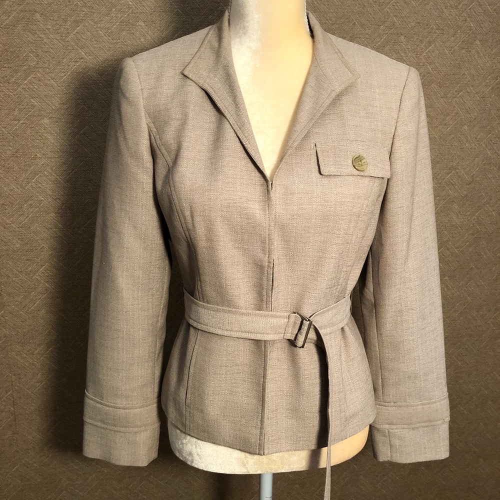Worthington Petite blazer jacket with belt